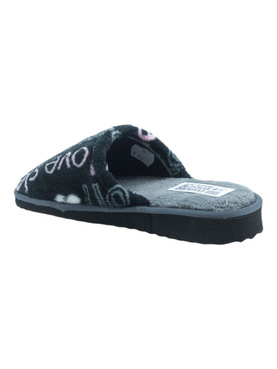 Winter Women's Slippers Black