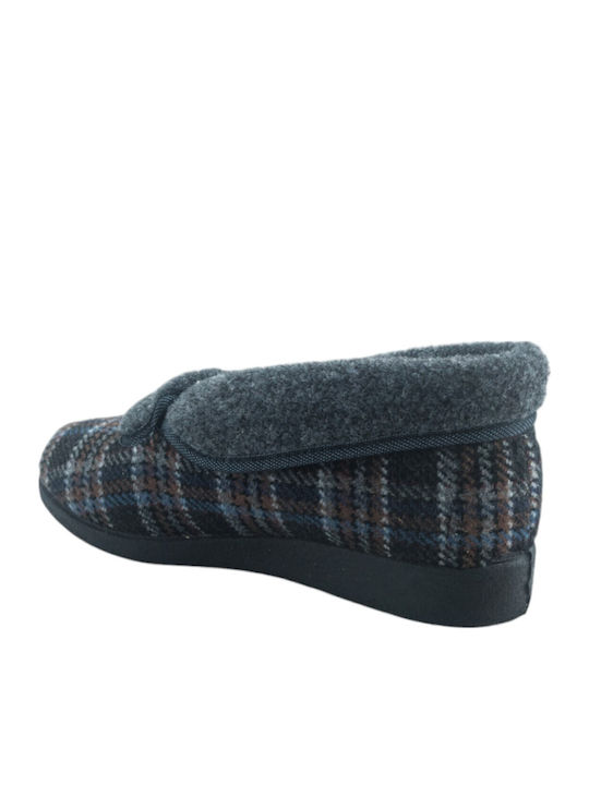 Winter Women's Slippers Gray