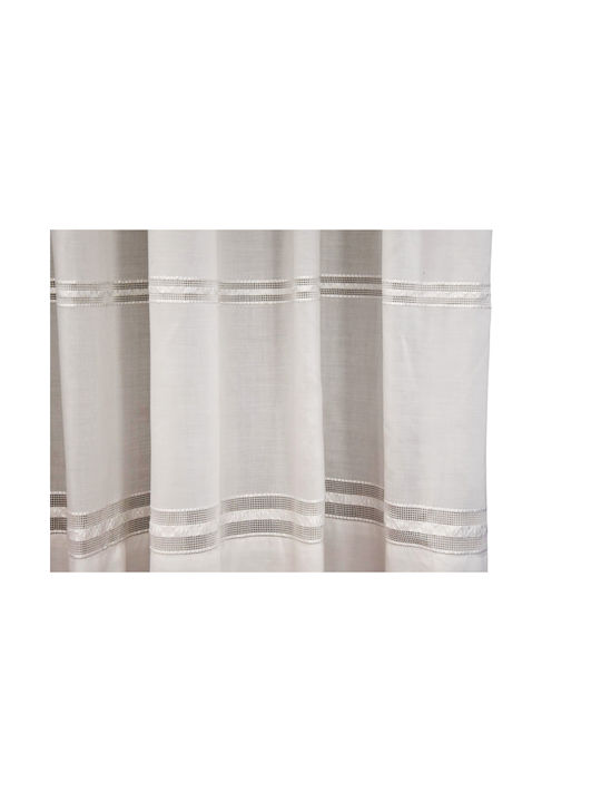 Decotelia Sewn Curtain 2 1 Tunnel Tape White Etamine 1505 300x270