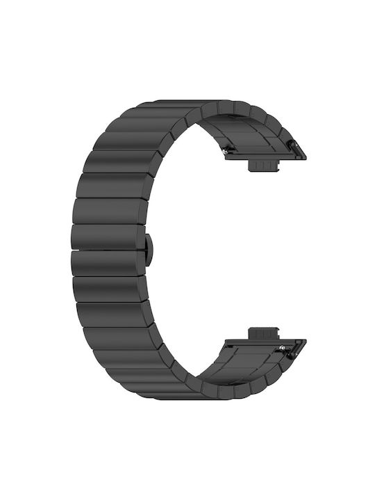 Λουράκι Ανοξείδωτο Ατσάλι Μαύρο (Galaxy Fit3)