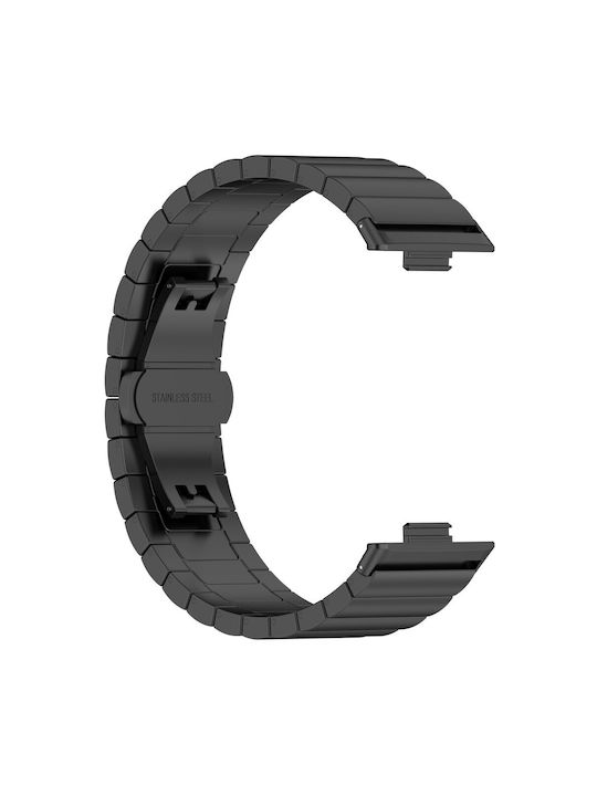 Λουράκι Ανοξείδωτο Ατσάλι Μαύρο (Galaxy Fit3)