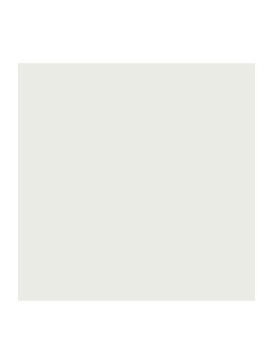 Metallic Chest of Drawers with 3 Drawers White 68x39x58.5cm