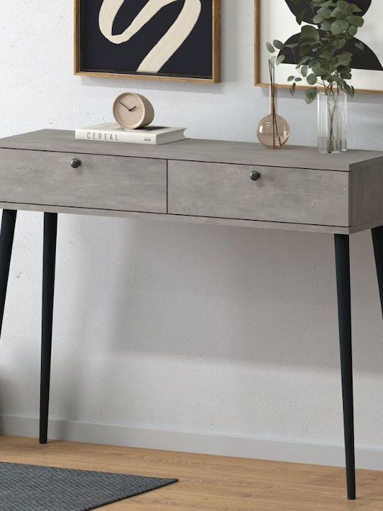 Alis Konsole Γκρι Ρετρό L110xB29xH88cm