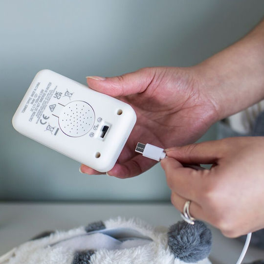 Tommee Tippee Παιχνίδι Ύπνου Ollie Deluxe Η Κουκουβάγια από Ύφασμα με Λευκούς Ήχους, Φως και Αισθητήρα Κλάματος για Νεογέννητα