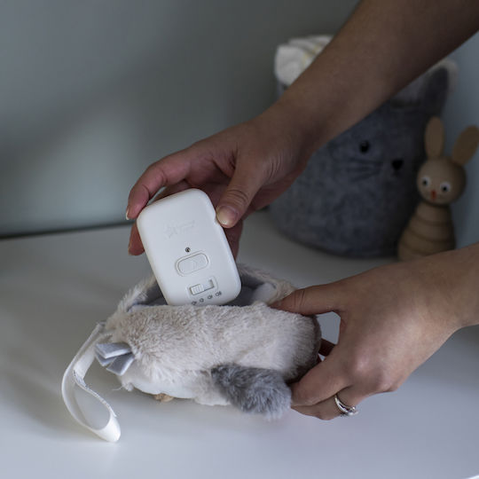 Tommee Tippee Παιχνίδι Ύπνου Ollie Deluxe Η Κουκουβάγια από Ύφασμα με Λευκούς Ήχους, Φως και Αισθητήρα Κλάματος για Νεογέννητα