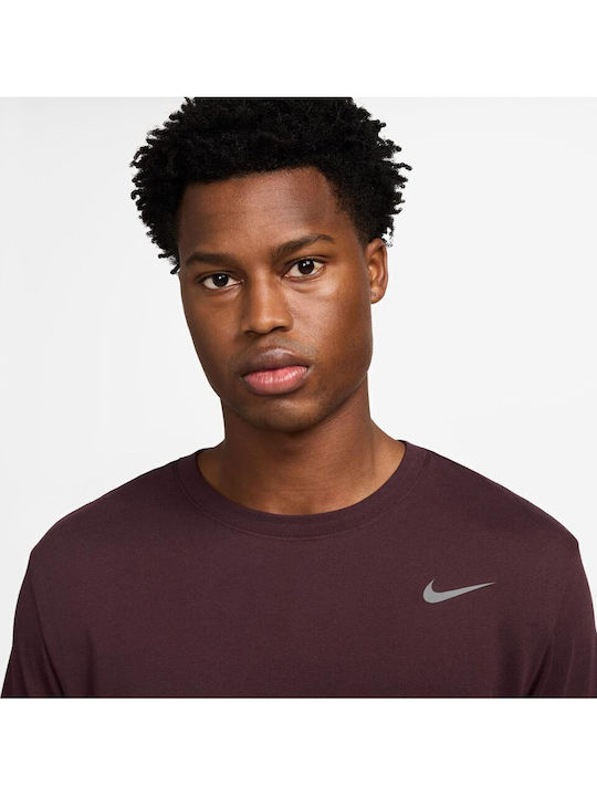 Dri-FIT Fitness Dri-Fit Athletic T-shirt Burgundy