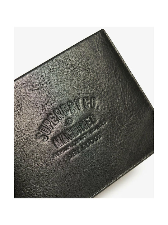 Superdry Wallet Men's Leather Wallet Black