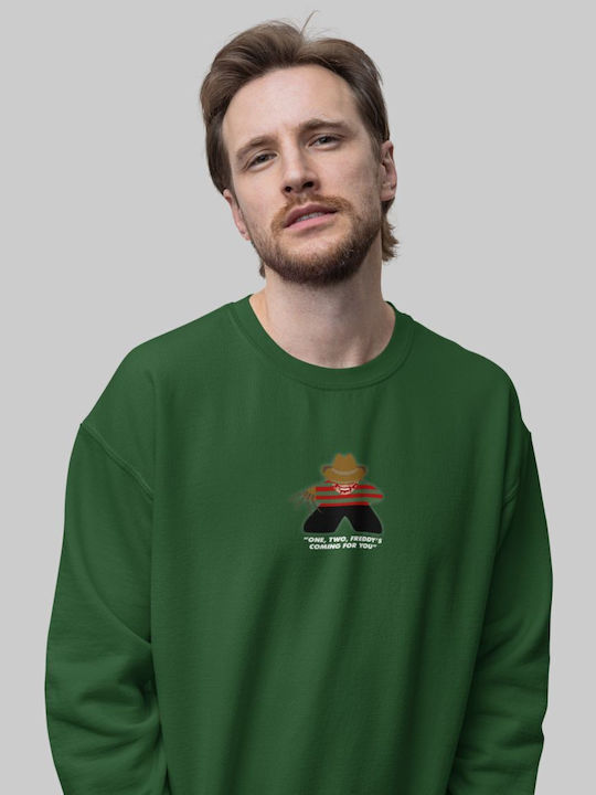 Freddy Krueger Meeple Sweatshirt Orange