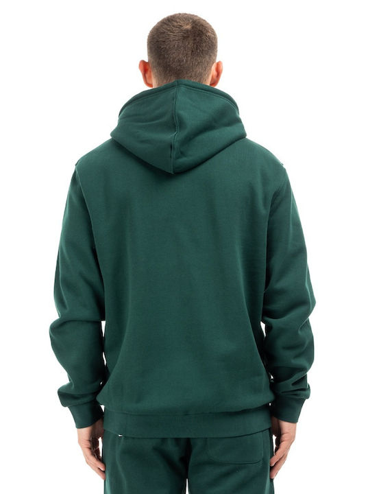 Venimo Jupiter Sweatshirt Fleece with Hood Green