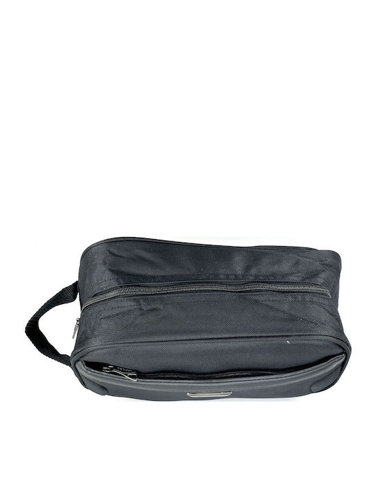 Herren Necessaire in Schwarz Farbe 29cm