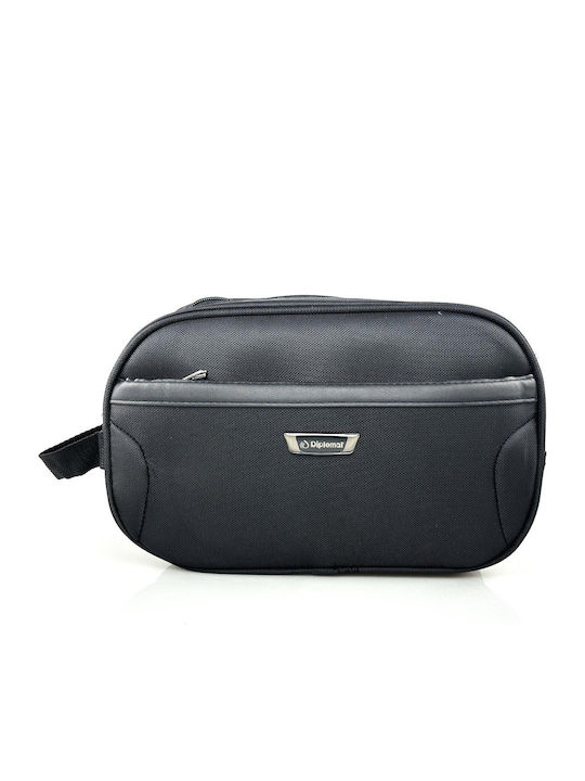 Herren Necessaire in Schwarz Farbe 29cm