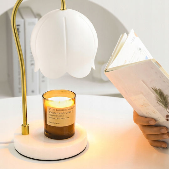 Aromatic Soy Candle in Jar with Coconut Scent