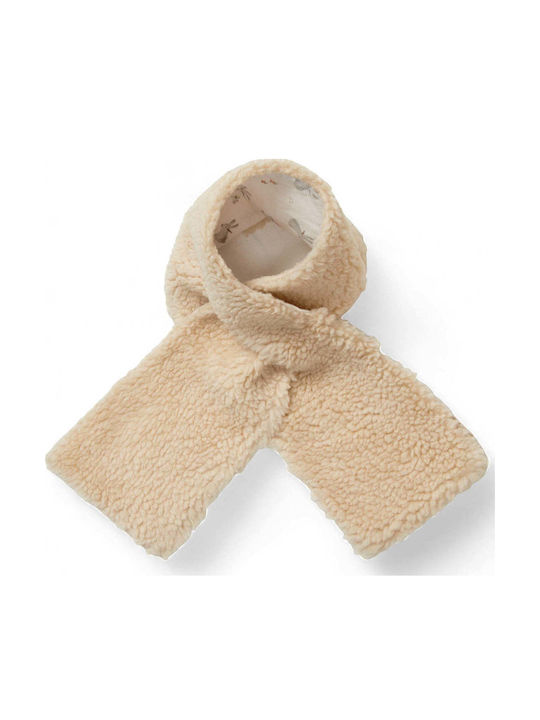 Teddy Sand Παιδικό Κασκόλ Fleece Μπεζ