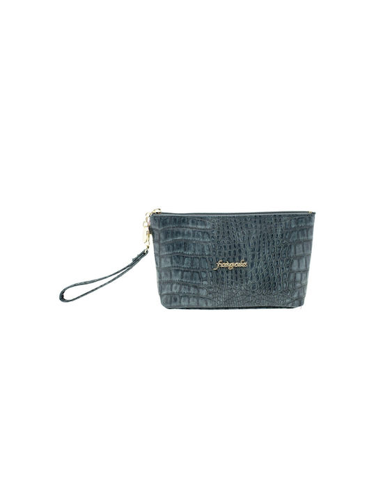 Fragola Large Women's Wallet Green Croco