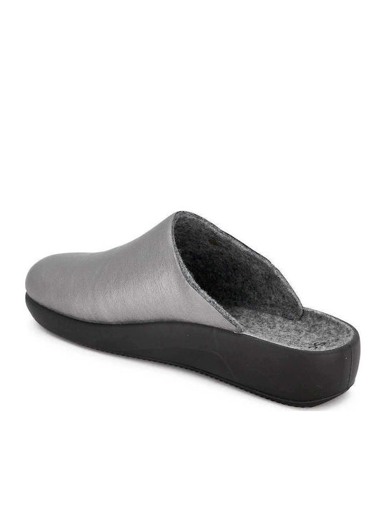 Nilla Anatomische Damen Hausschuhe Silber