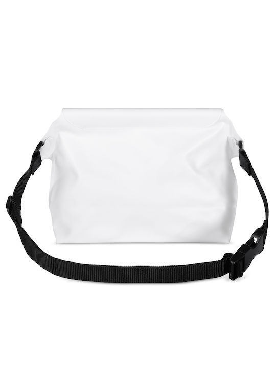 Pvc Waterproof Pouch / Waist Bag - White