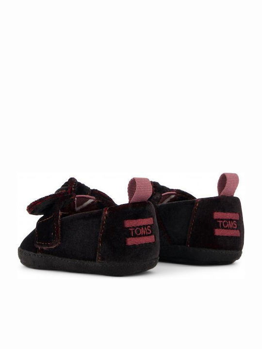 Toms Baby Slippers Red