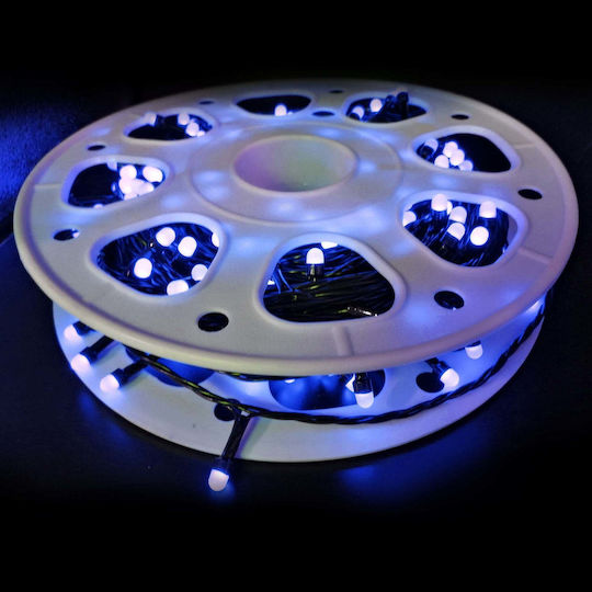 240 Λαμπάκια LED 50μ. Θερμό Λευκό σε Σειρά