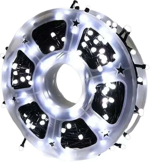 240 Λαμπάκια LED 50μ. Θερμό Λευκό σε Σειρά