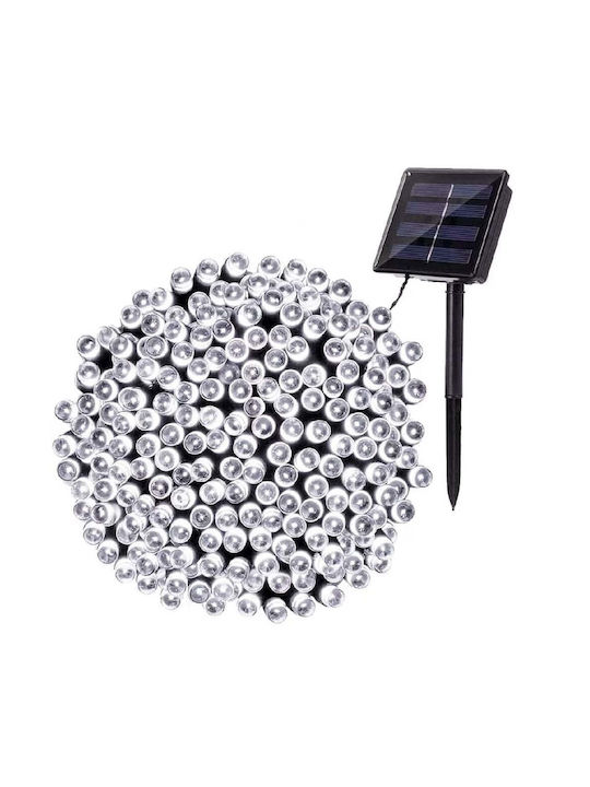 500 Светлини LED 100m. Бели Слънчеви тип Лента 1бр 500 Светлини LED 100m. Бели Слънчеви тип Лента 1бр
