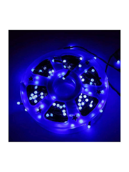 240 Светлини LED 50m. Топъл бял тип Лента 1бр