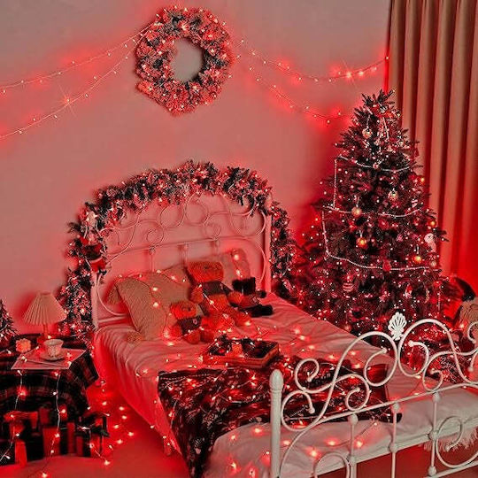 8 Λαμπάκια LED 50μ. Πολύχρωμα σε Σειρά