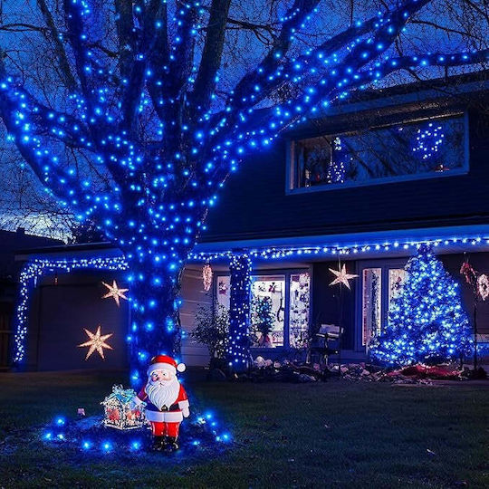 8 Λαμπάκια LED 50μ. Πολύχρωμα σε Σειρά