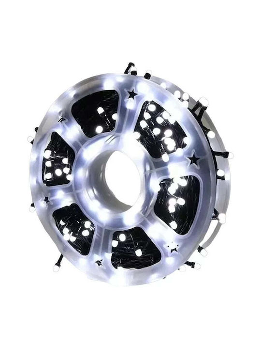 240 Светлини LED 50m. Топъл бял тип Лента 1бр