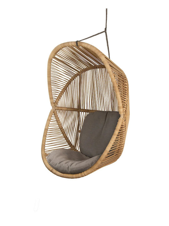 Hive Weave Κρεμαστή Πολυθρόνα Αλουμινίου Μ87xΠ87xΥ124cm Πράσινη