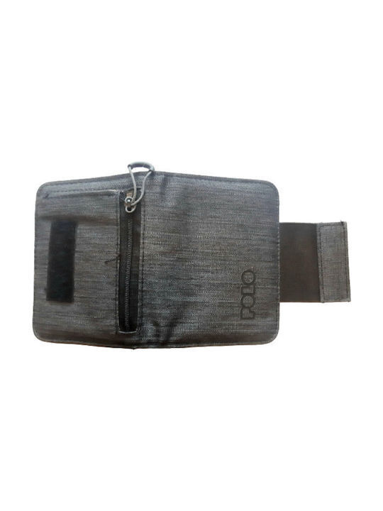 Small Men's Wallet Cards with RFID Gray