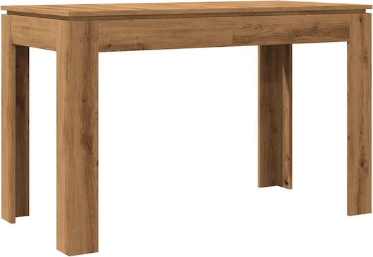 vidaXL Esszimmer- und Küchentisch Aus Holz Eiche Artisana 120x60x76cm