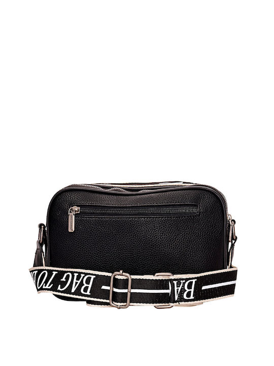 Bag to Bag Piele Geantă pentru femei Crossbody Negru