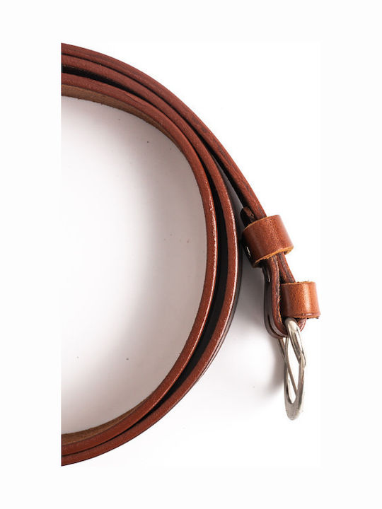 Herren Gürtel Leder Tabac Braun