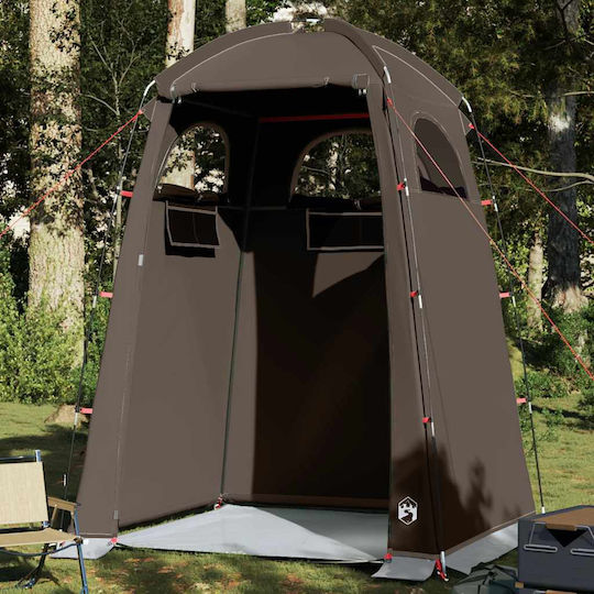 vidaXL Σκηνή Camping Τουαλέτας Καφέ 150x150x230εκ.