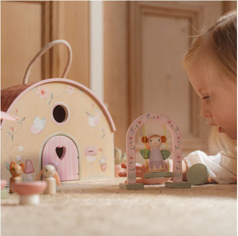 Little Dutch Fairy Garden Ξύλινο Κουκλόσπιτο 21.8εκ.