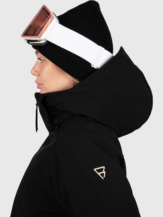 Brunotti 2422180155-9999 Feminin Jachetă Coajă moale pentru Schi & Snowboard Negru