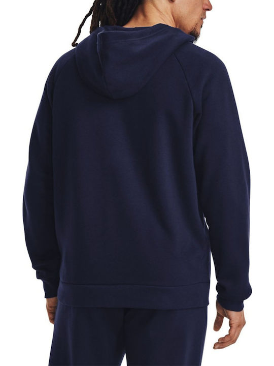 Under Armour Rival Sweatshirt with Hood Dark Blue