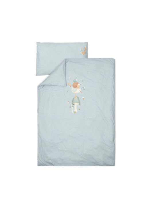 Little Dutch Baby Bettbezug Little Dutch Denim Blue Denim Blue 100x140cm.