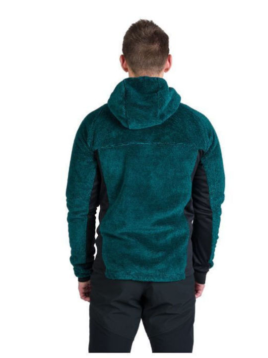 Northfinder Jachetă Fleece pentru Bărbați Ink Blue, Black