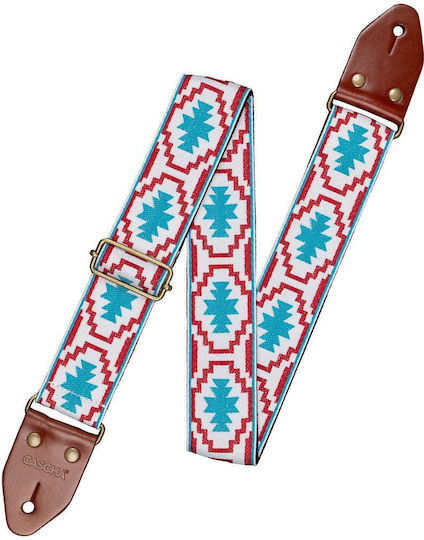 Cascha Strap for Guitar / Bass White