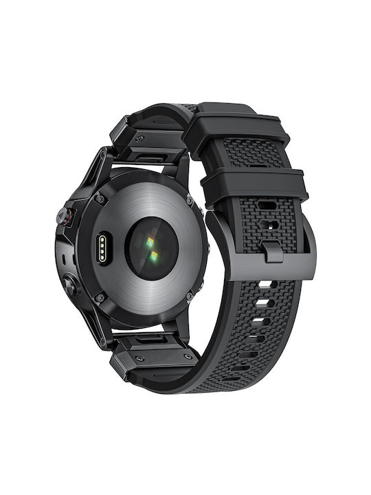 Strap Silicone Black (Garmin Instinct 2X)