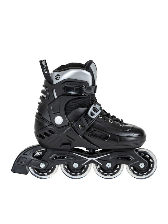 Powerslide Khaan Inline Αυξομειούμενα Rollers Μαύρα Παιδικά