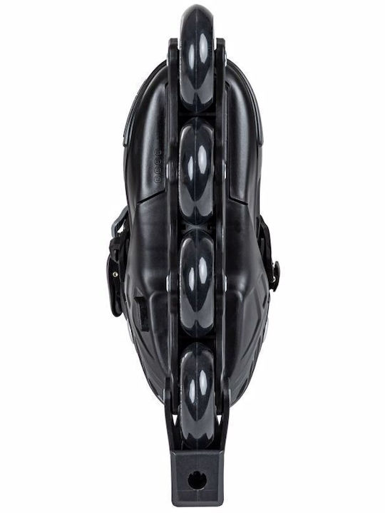 Powerslide Khaan Inline Αυξομειούμενα Rollers Μαύρα Παιδικά