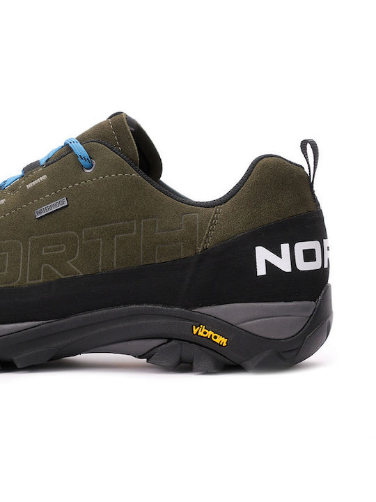 Northfinder Мъжки Туристически обувки Waterproof Зелен