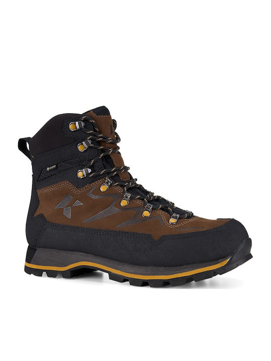 Kayland Men's Waterproof Hiking Boots With Gore-Tex Membrane Brown
