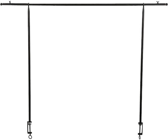 Mica Table Decoration for Party in Black Colour 136cm