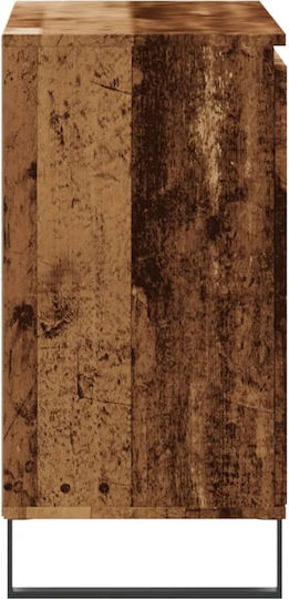 Μπουφές Ξύλινος Παλιό Ξύλο 104x35x70cm