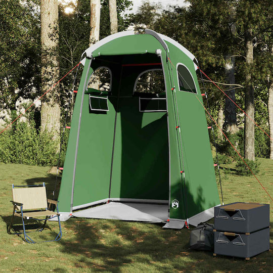 vidaXL Camping Tent Green for 1 Person 150x150x230cm