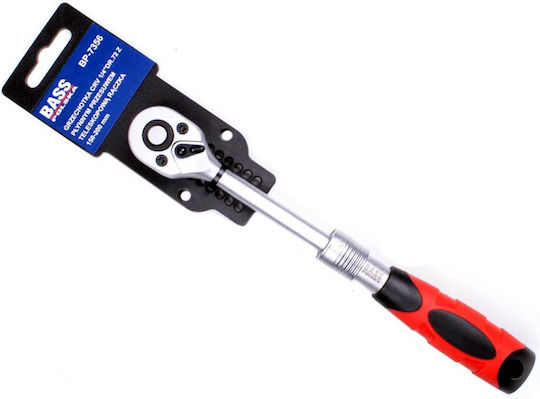 Bass Polska Cheie telescopică Chei cu clichet 72 Dinti cu Patrat 1/4"