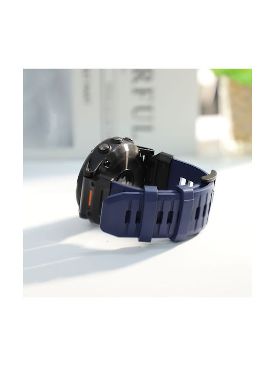 Λουράκι Σιλικόνης Μπλε (Garmin Instinct 2X)